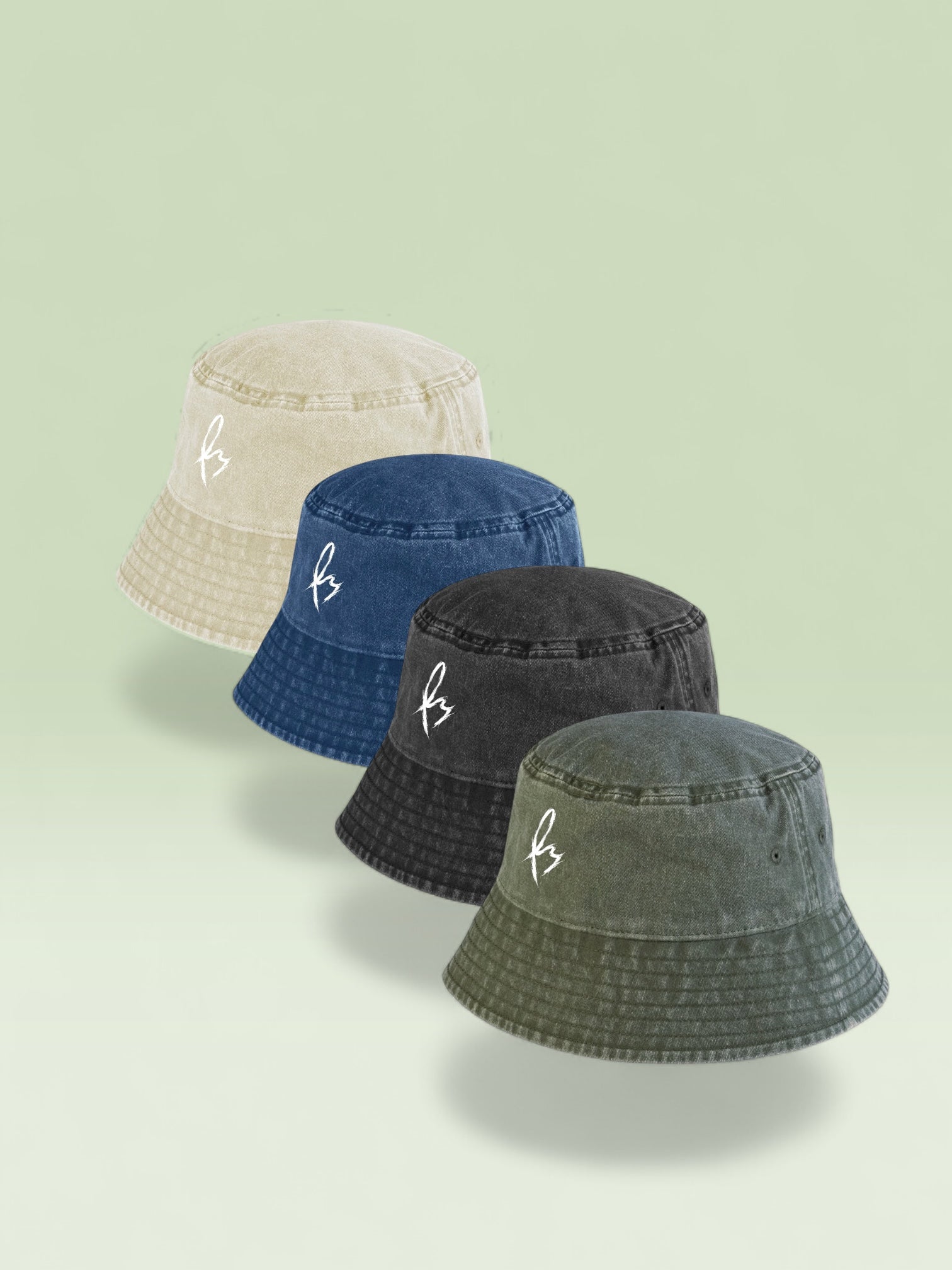 RY BENGOI DENIM BUCKET HAT