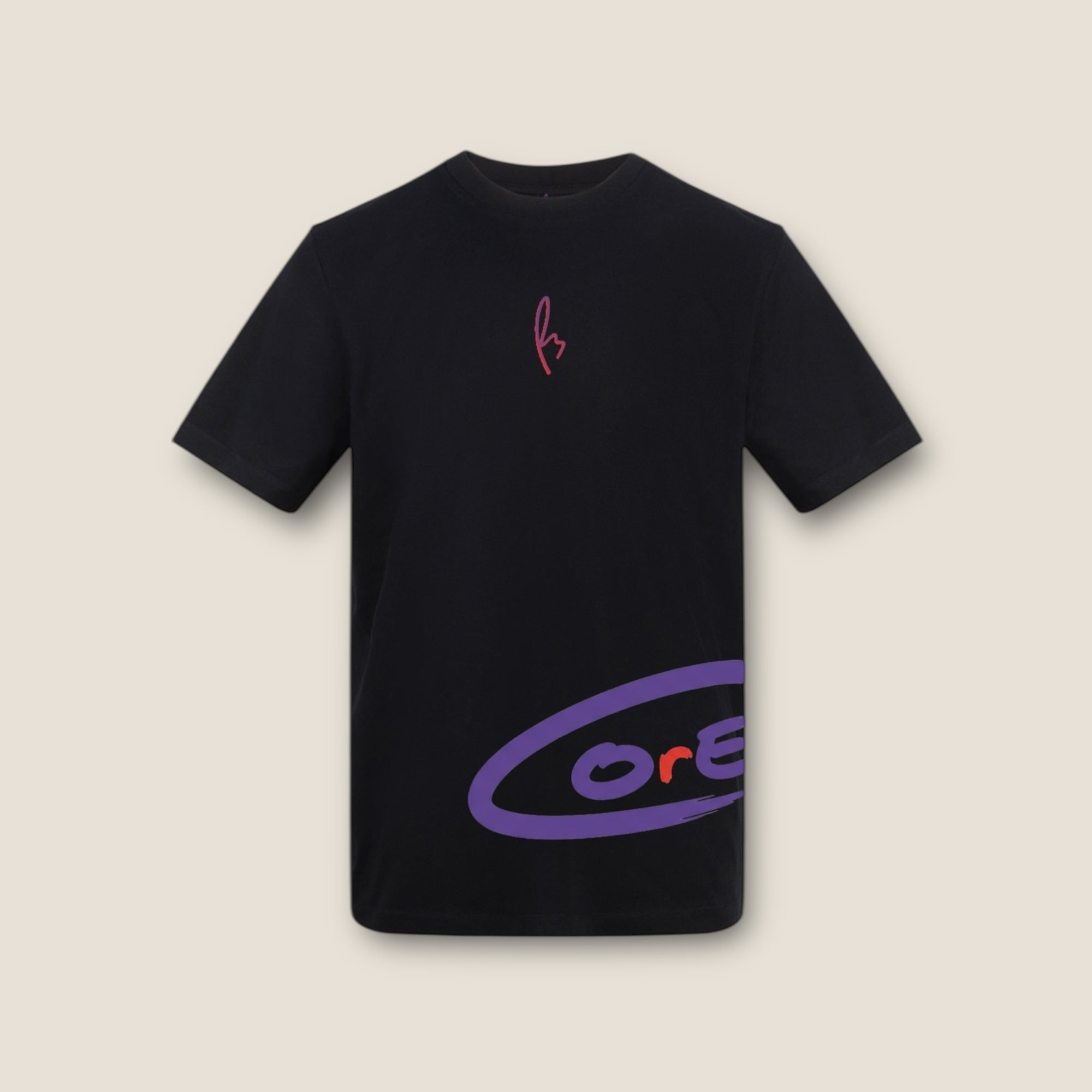 RY COrE TEE BLACK