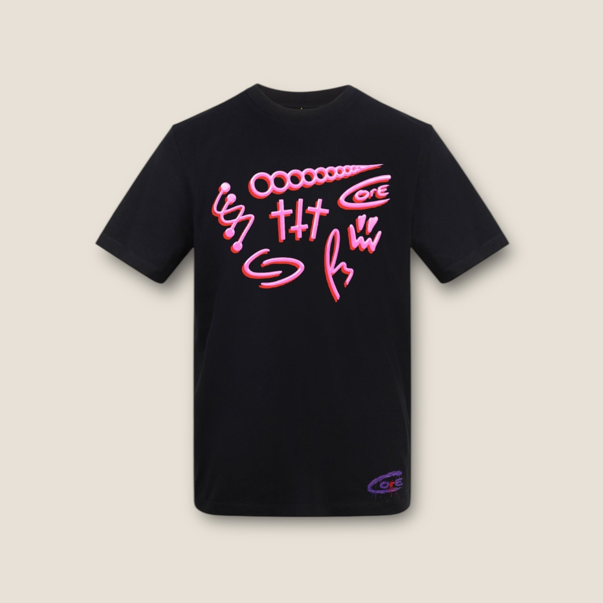 RY COrE TEE BLACK