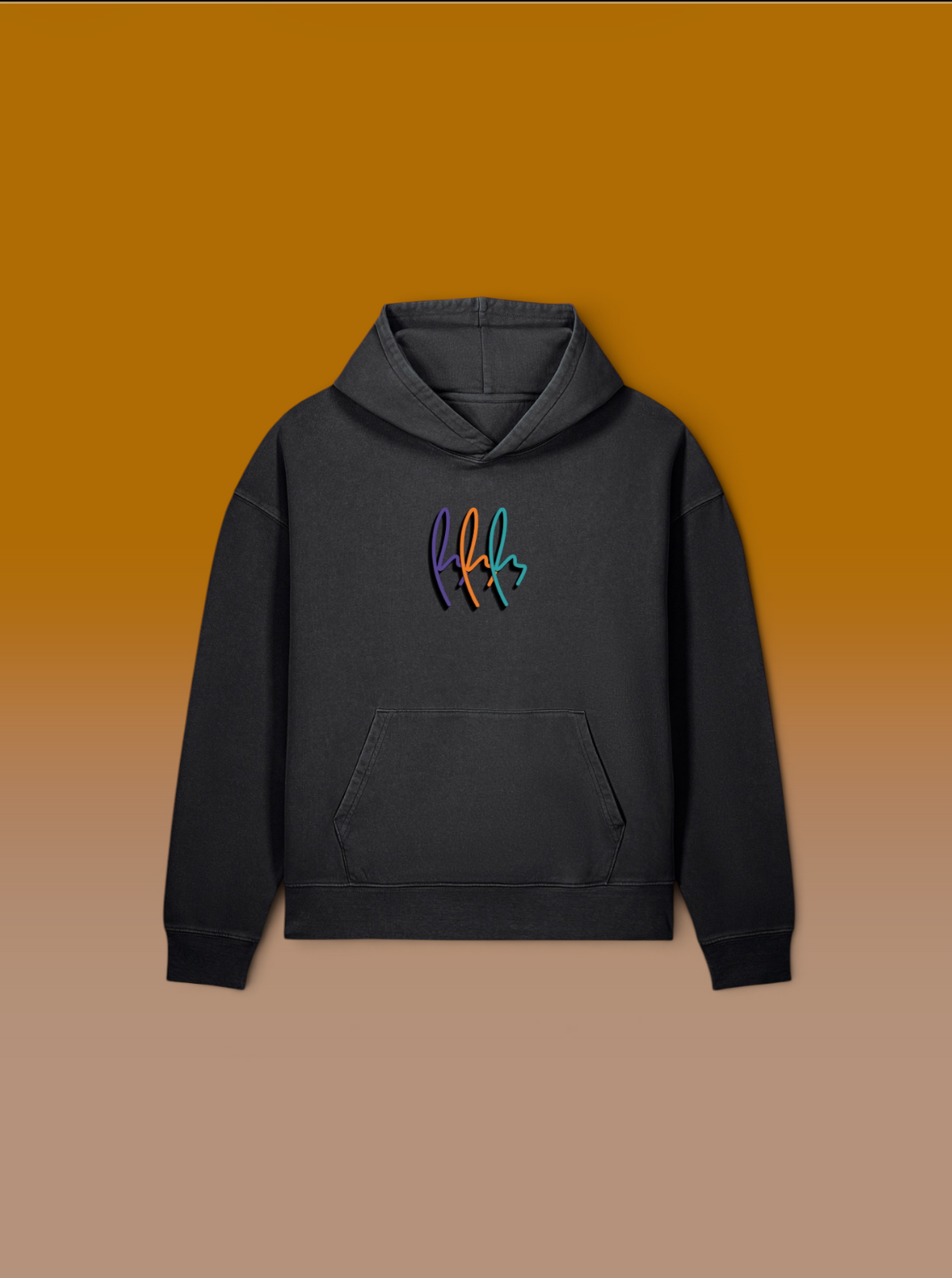 RY ‘AUTUMN’ 3X LOGO HOODIE