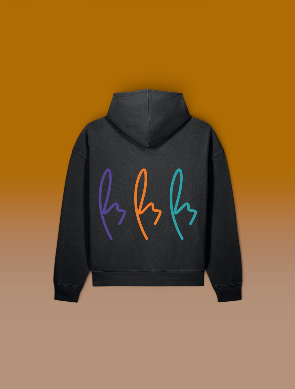 RY ‘AUTUMN’ 3X LOGO HOODIE