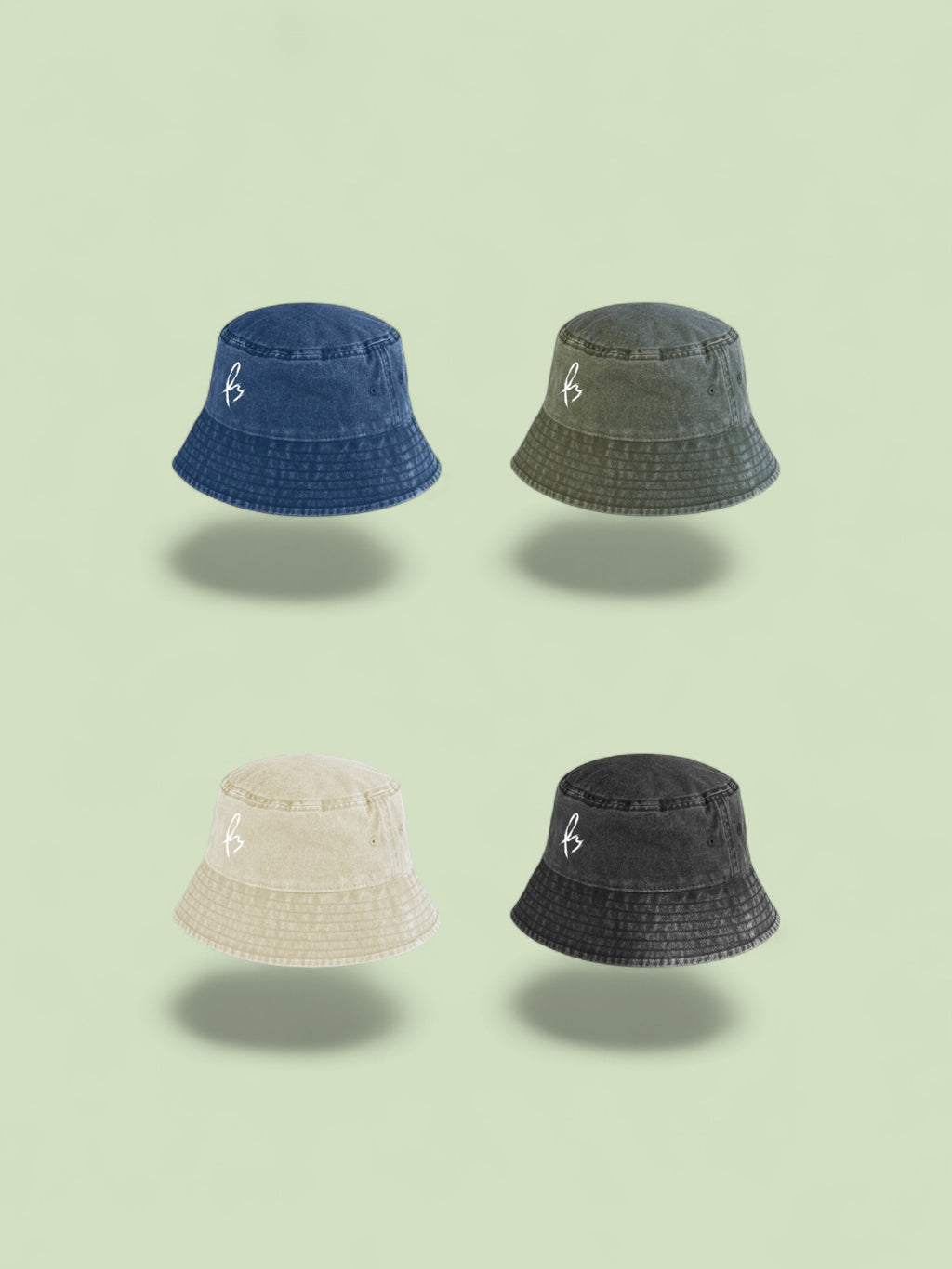 RY BENGOI DENIM BUCKET HAT