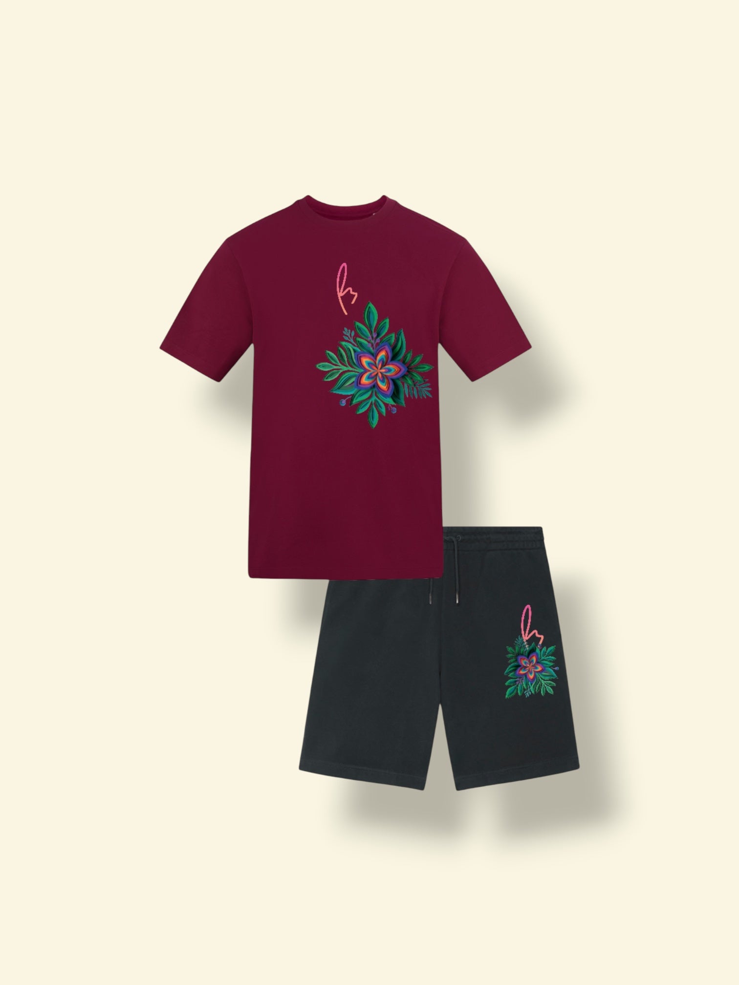 RY ‘SUMMER’ SHORTS & TEE SET