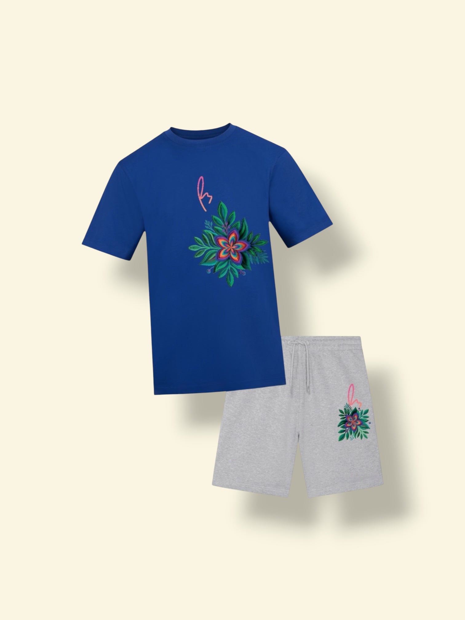 RY ‘SUMMER’ SHORTS & TEE SET