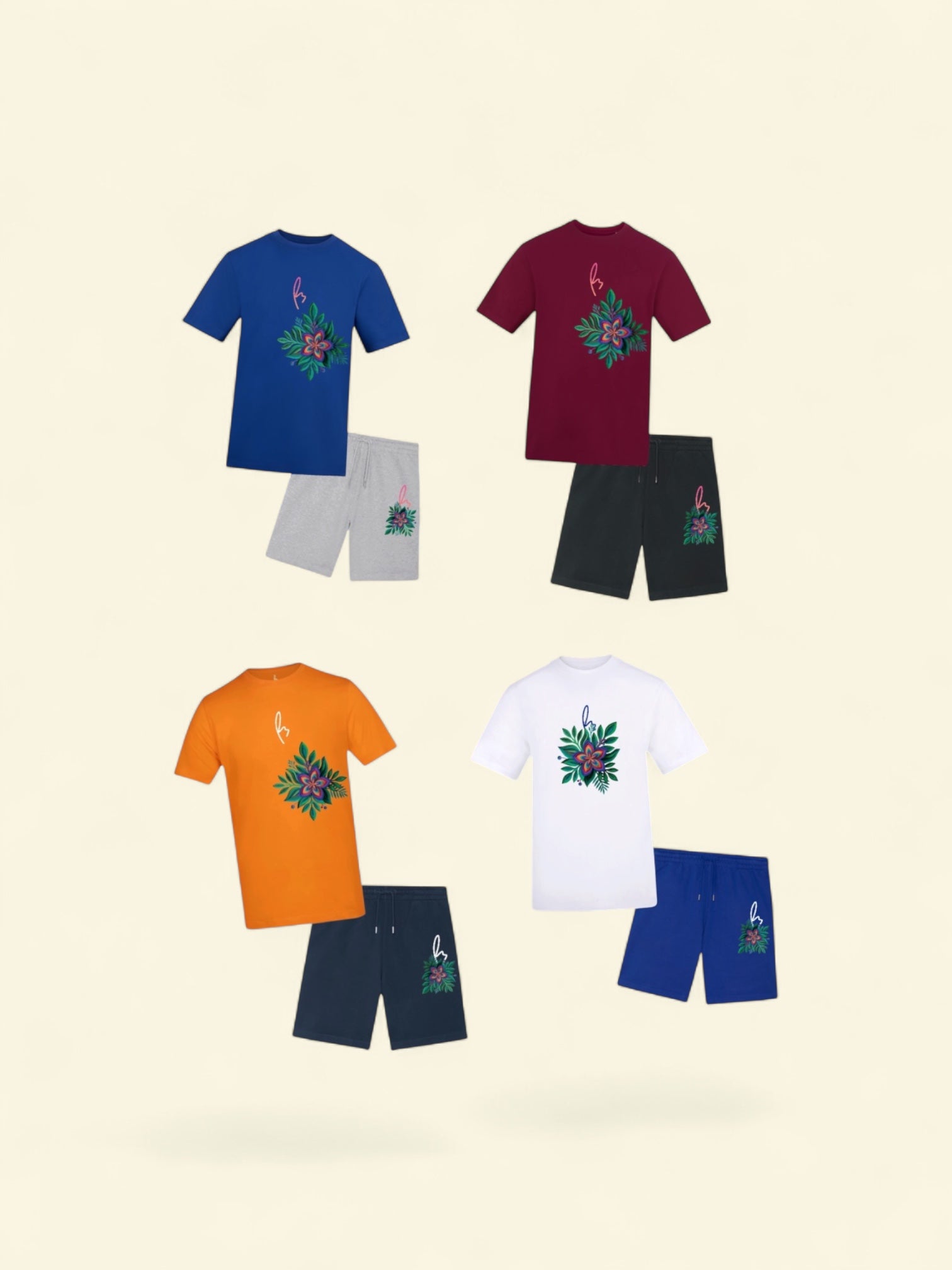 RY ‘SUMMER’ SHORTS & TEE SET
