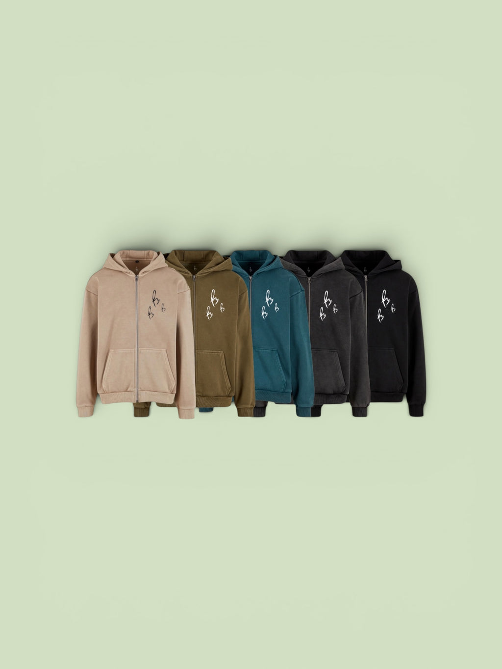 RY BENGOI ZIP HOODIE
