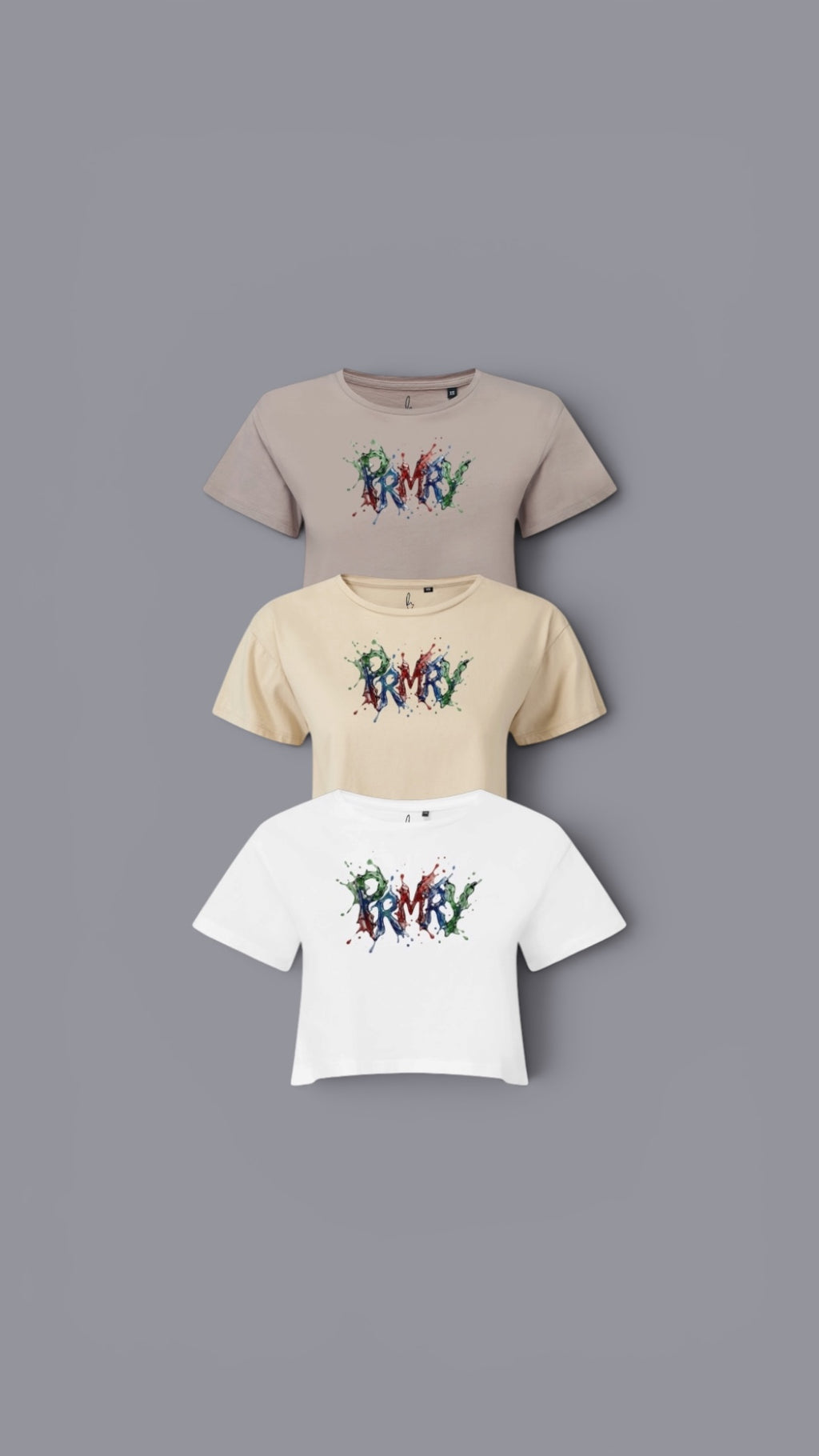 RY PRMRY WOMENS CROP TEE